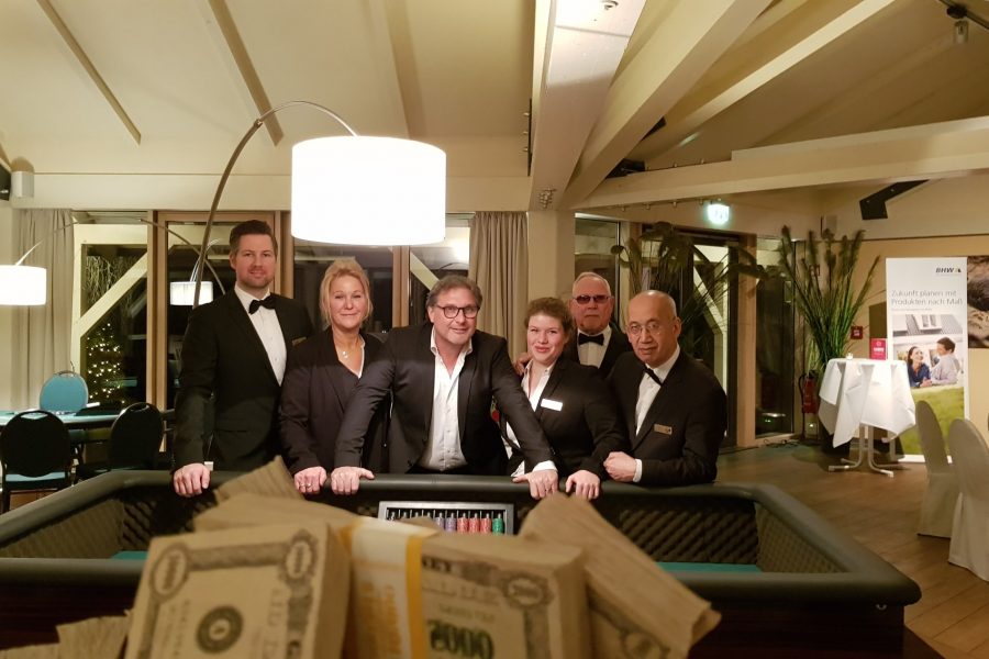 Premium Club der DSL Bank, Abendunterhaltung mit Casino Carré – Northeim