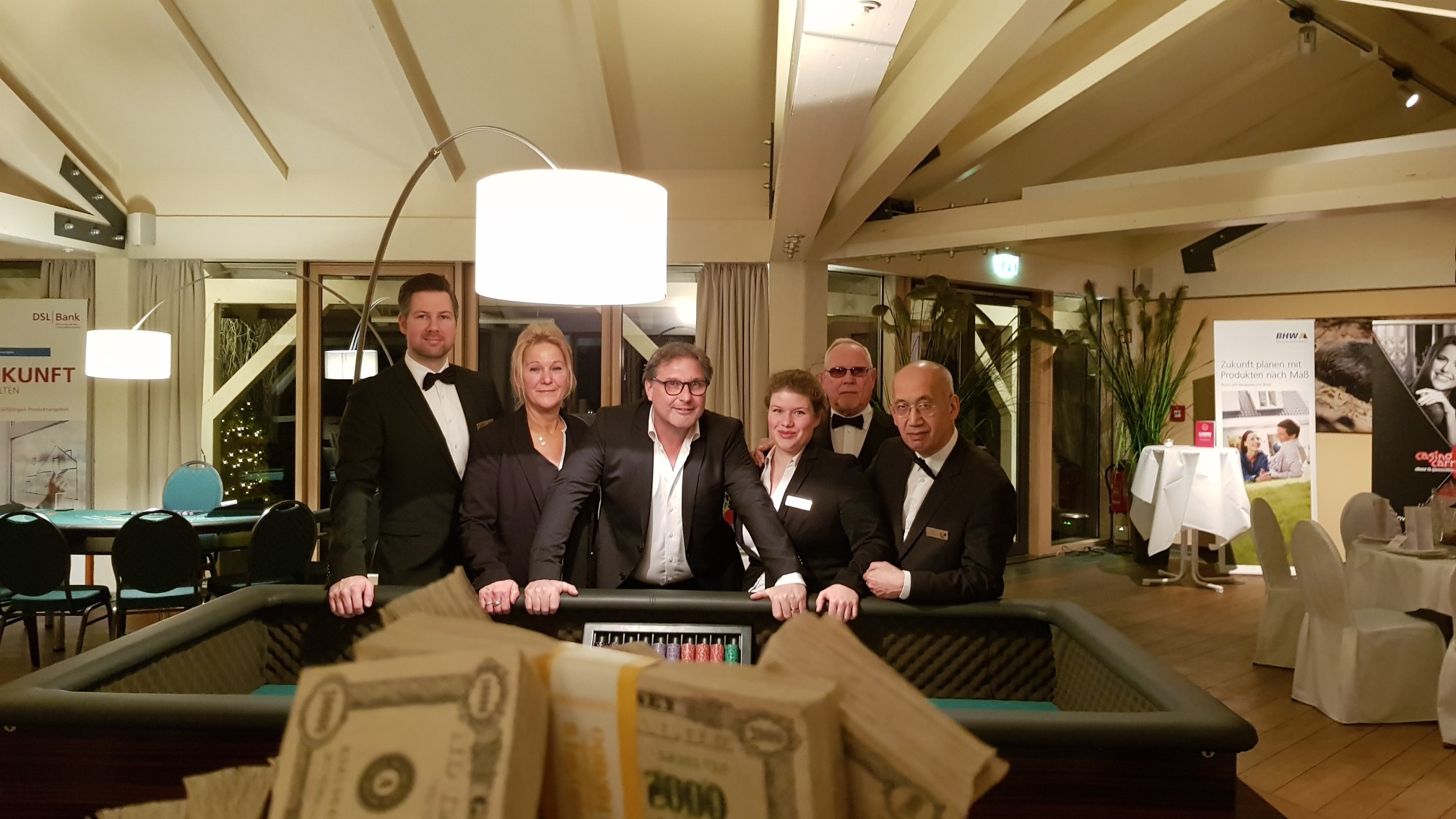 Premium Club der DSL Bank, Abendunterhaltung mit Casino Carré – Northeim