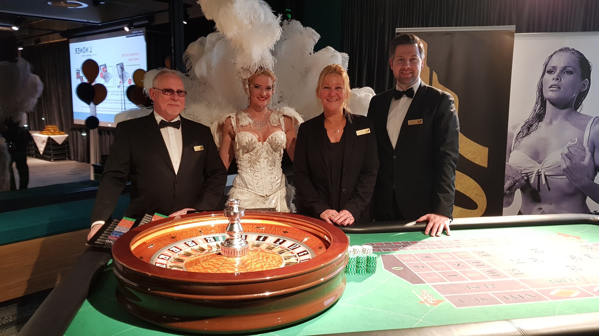 James Bond, Candy Girls und Casinotische für ECOTEL – Düsseldorf